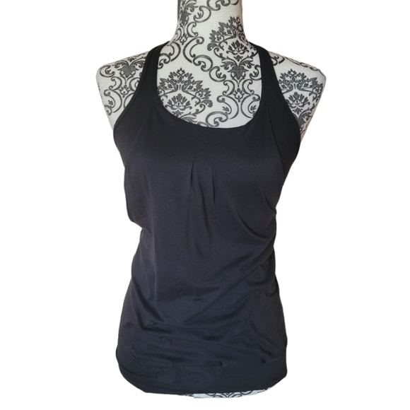Lululemon Practice Freely tank dark grey size 4 - Picture 1 of 12
